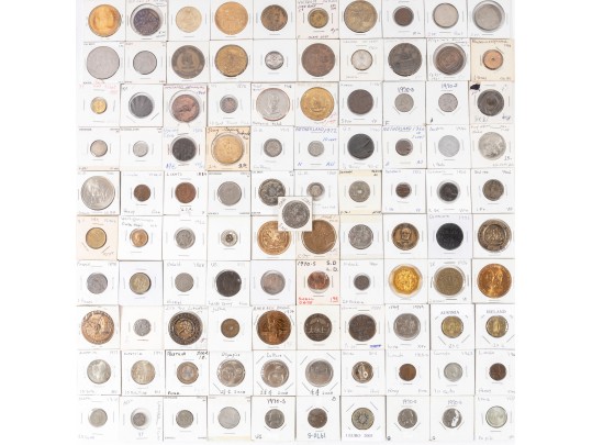 100+ World Coins 