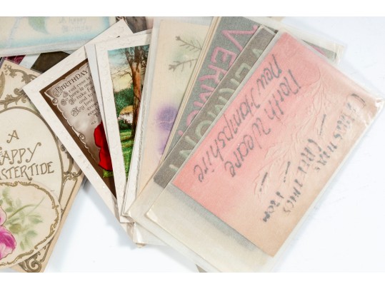 Collection Of Vintage Written Postcards