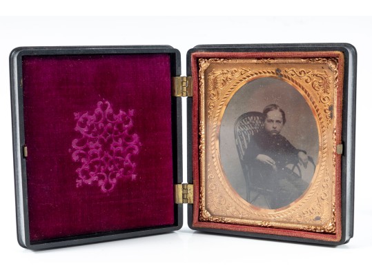 Trio Of Victorian-Era Tintype Photos