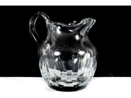 St Louis Compagnie Generale Transatlantique Cut Glass 48 Oz Pitcher