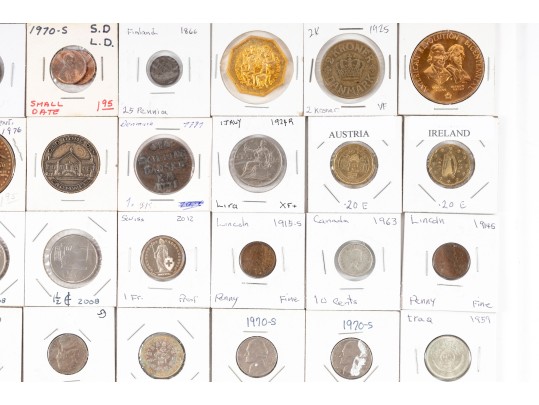 100+ World Coins 