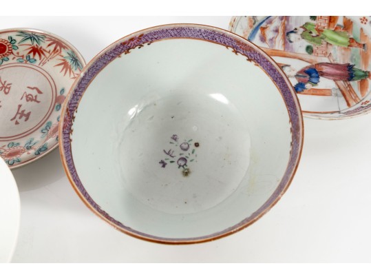 Misc Antique Chinese Porcelain Plates & Bowls