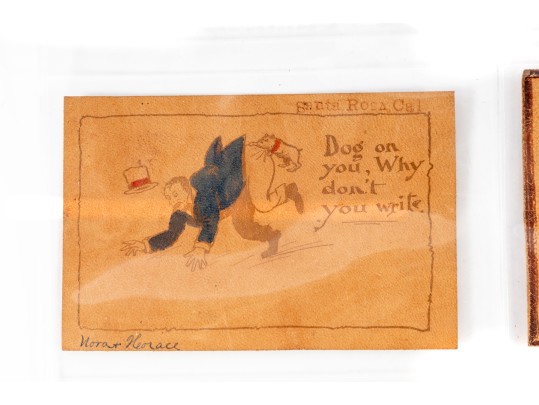 20th Century Leather Postcards