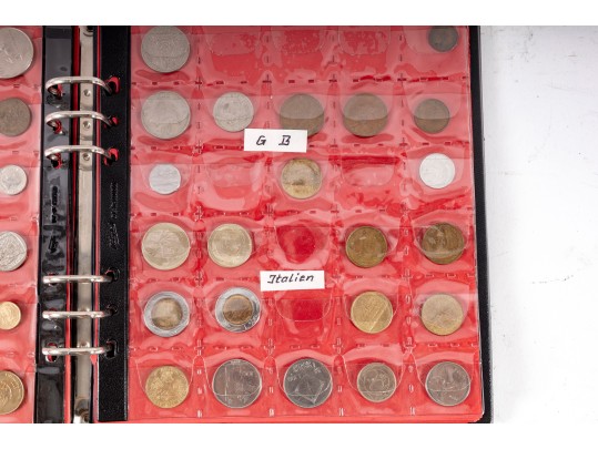 Mixed World Coin Albums