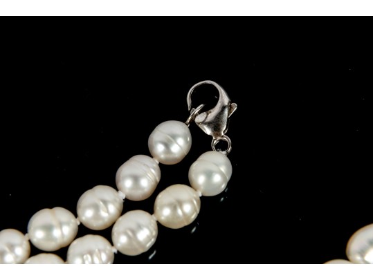 Cultured Pearl Necklace & Bracelets 