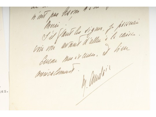 Marcelle Auclair Playwright Letters