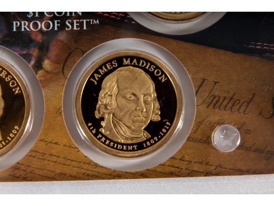 United States Mint Presidential Dollar Coin Proof Sets (4 Sets) 