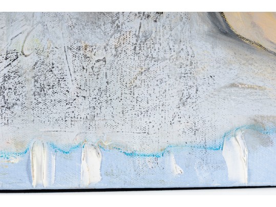 Rainy Elliott Original Acrylic On Canvas Portrait