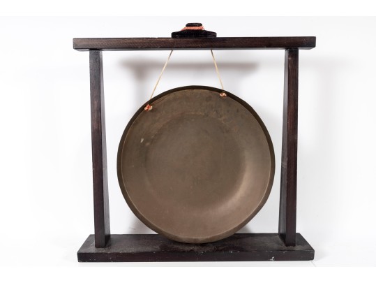Chinese Suspended Bronze Gong