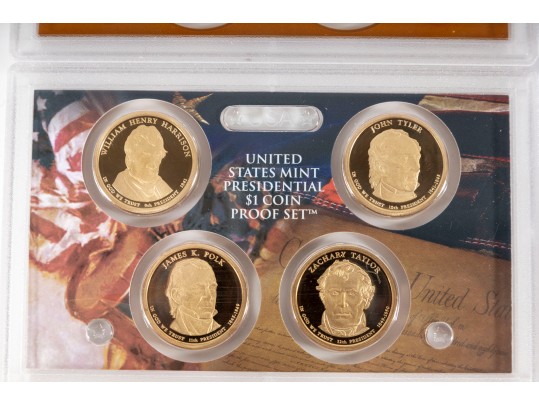 United States Mint Presidential Dollar Coin Proof Sets (4 Sets) 