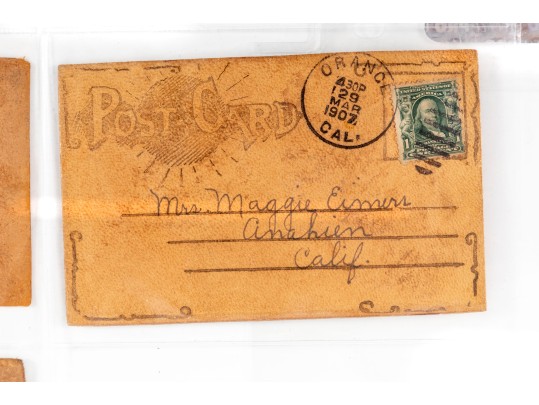20th Century Leather Postcards