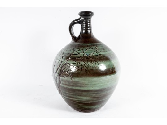 Michael Mahan Wood-Kiln Pottery Jug