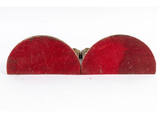 Heavy Brass Castle Bookends