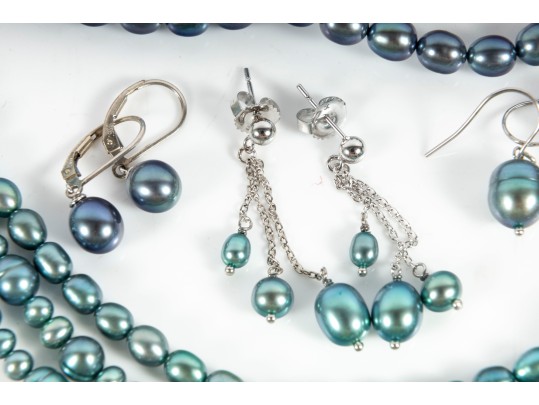 Green/Blue Pearl Fashion Accessories