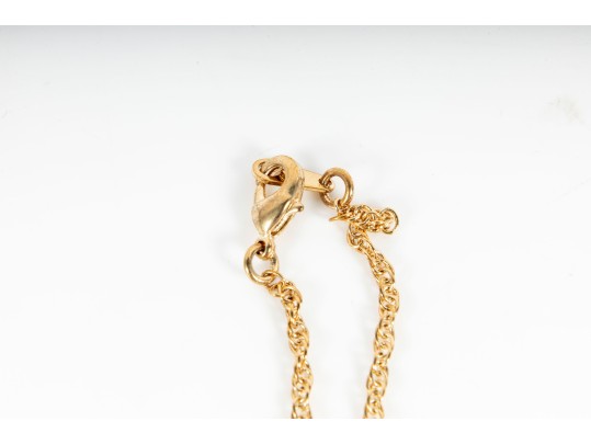 Camrose & Kross Jacqueline Kennedy Line Simulated Ruby Necklace