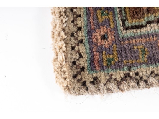 Small Tribal Entry Rug (1'6