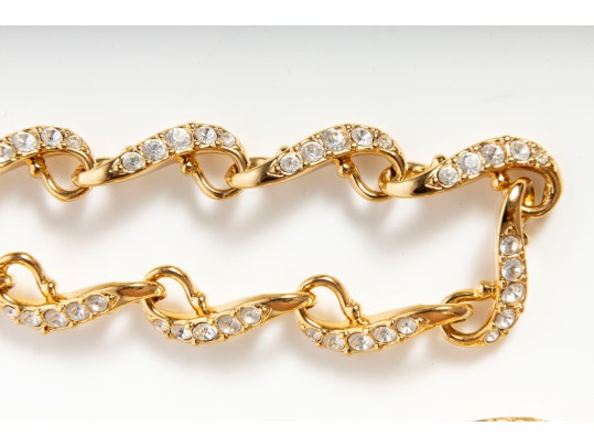 Mixed Swarovski Crystal Gold-plated Jewelry 