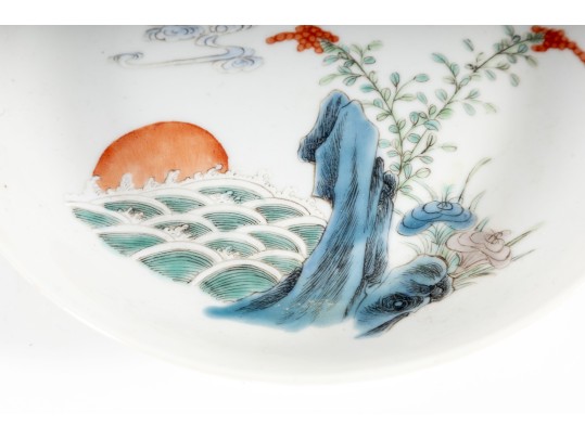 Two Vintage Imari Porcelain Plates