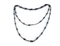 Black Beaded Onyx Antique Necklace