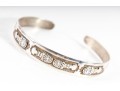 950 Silver Tribal Cuff Bangle