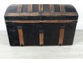 Antique 19th Century Saratoga Style Dome-Top Trunk