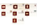 U.S. Postal Service Limited Edition 22K Gold Stamp Replica Envelopes 