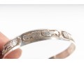 950 Silver Tribal Cuff Bangle