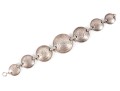 1940's Australian Silver Coin Trench Art Endearment Bracelet