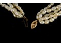 Multi-Threaded Miniature Cultured Pearl Necklace 
