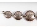 1940's Australian Silver Coin Trench Art Endearment Bracelet