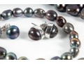 Iridescent Black Cultured Pearl Fashion Accessories 