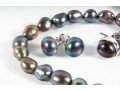 Iridescent Black Cultured Pearl Fashion Accessories 
