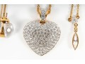 Mixed Swarovski Crystal Gold-plated Jewelry 