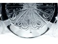 Art Glass Tray & Decorative Pressed Glass Trivet