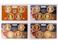 United States Mint Presidential Dollar Coin Proof Sets (4 Sets) 