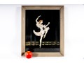 Vintage Signed Art Deco Ballerina Art