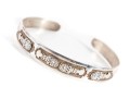 950 Silver Tribal Cuff Bangle