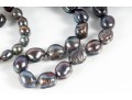 Iridescent Black Cultured Pearl Fashion Accessories 