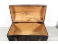Antique 19th Century Saratoga Style Dome-Top Trunk