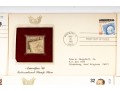 U.S. Postal Service Limited Edition 22K Gold Stamp Replica Envelopes 