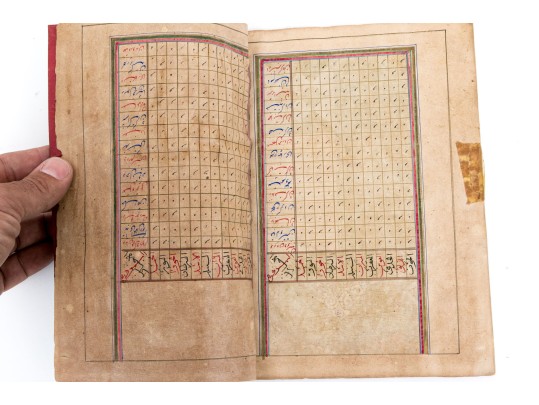 Antique Illuminated Persian Manuscript/Ledger