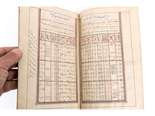 Antique Illuminated Persian Manuscript/Ledger