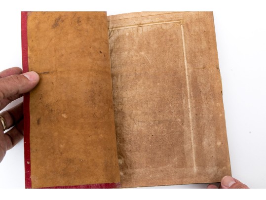Antique Illuminated Persian Manuscript/Ledger