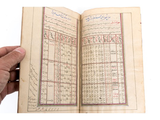 Antique Illuminated Persian Manuscript/Ledger