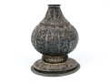 Antique Persian Silver Filigree Rose Water Bottle, 6.745 Troy Ozs. 