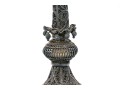 Antique Persian Silver Filigree Rose Water Bottle, 6.745 Troy Ozs. 