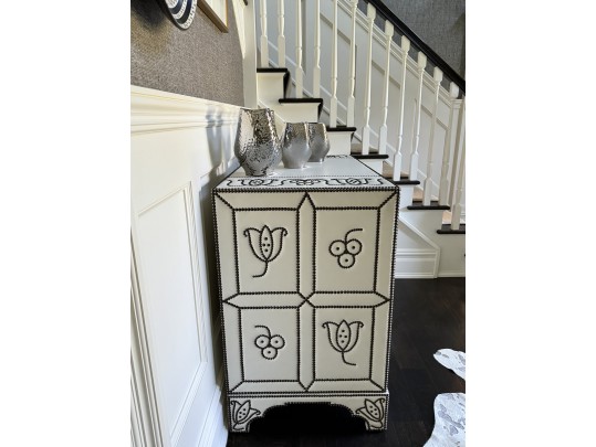 Formations Dutch Leather Chest With Nailhead Detailing