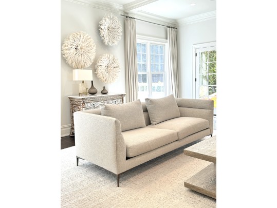 Milo Baughman By Thayer Coggin Channel Back Sofa