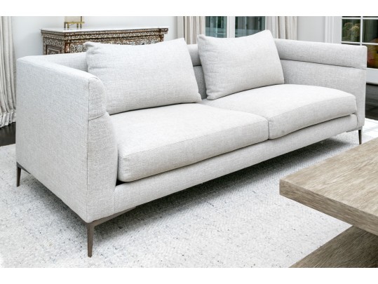 Milo Baughman By Thayer Coggin Channel Back Sofa