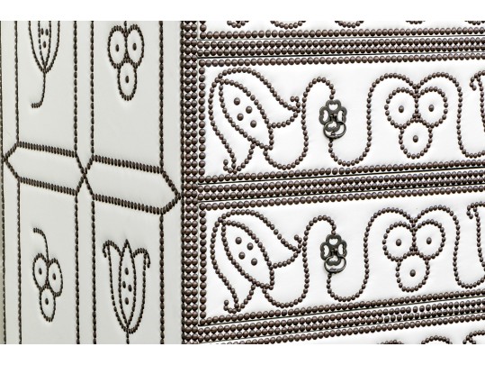 Formations Dutch Leather Chest With Nailhead Detailing